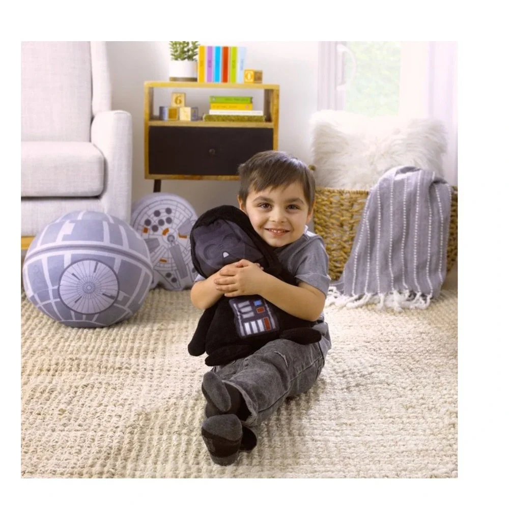 Disney‎ Star Wars Darth Vader Plush Toddler Blanket 30x40 New NWT Soft